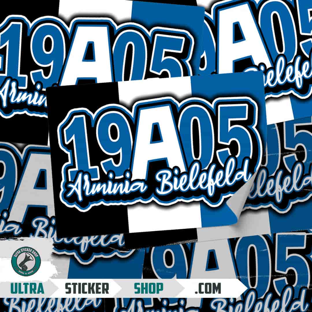 19A05 Arminia Bielefeld Stickers