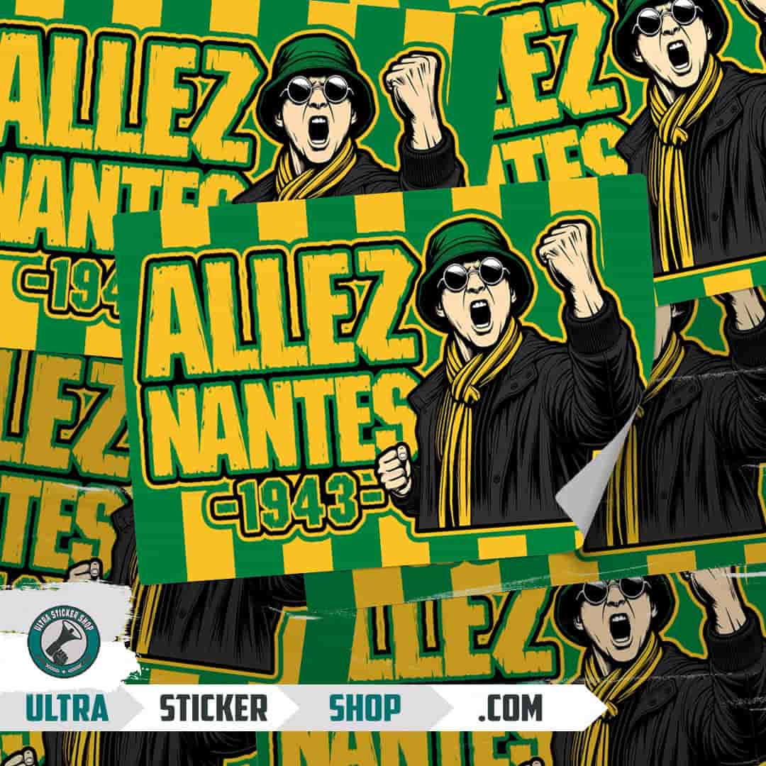 Allez Nantes Stickers