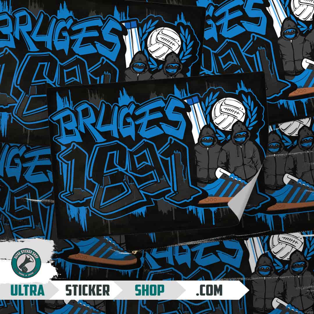 Bruges 1891 Stickers