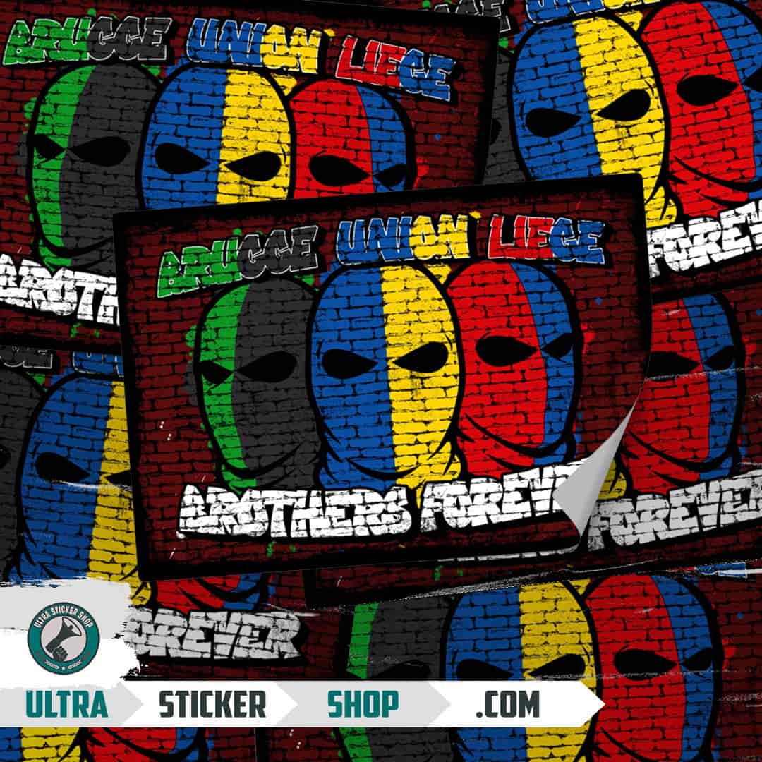 Brugge Union Liege Stickers