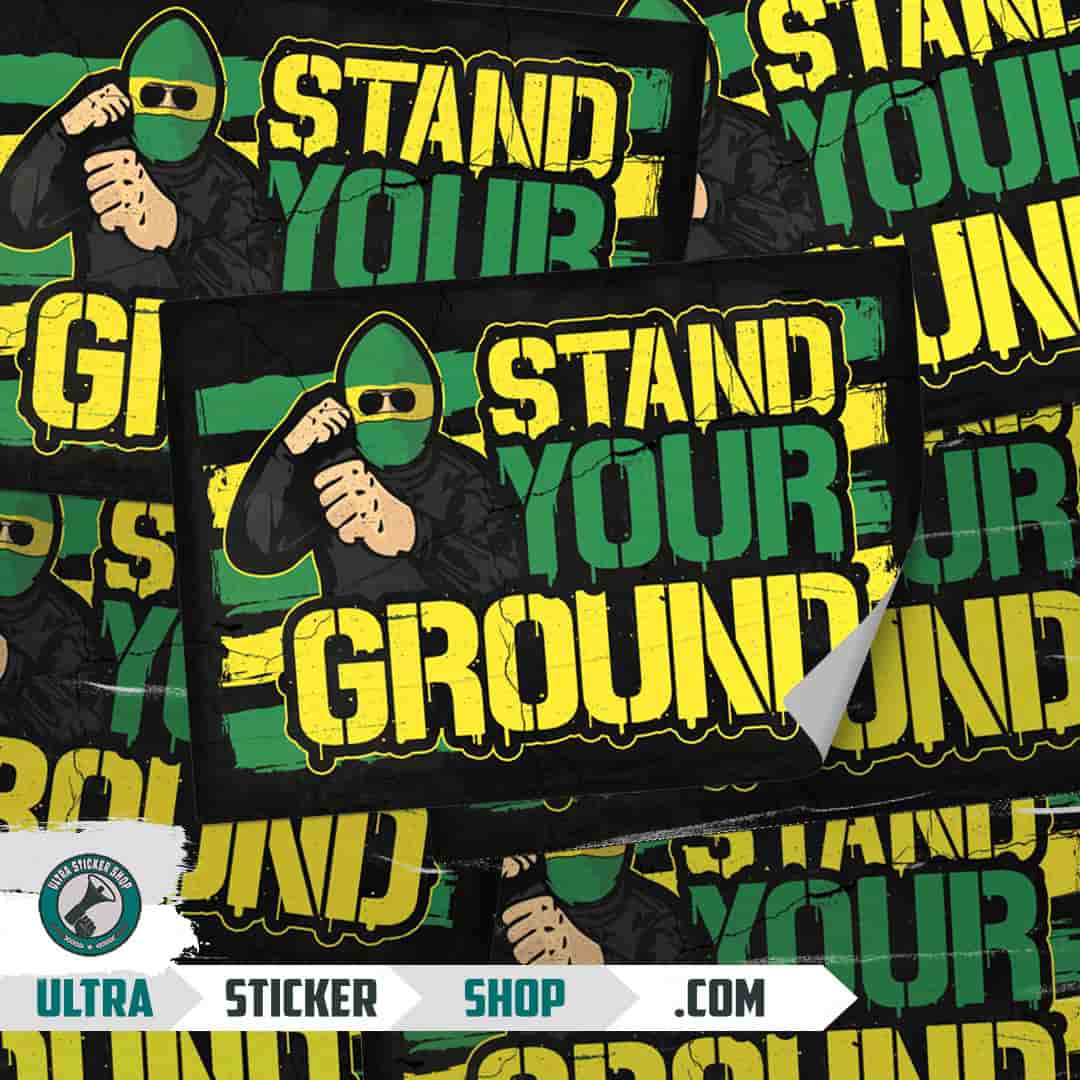 Stand your ground- Den Haag Stickers