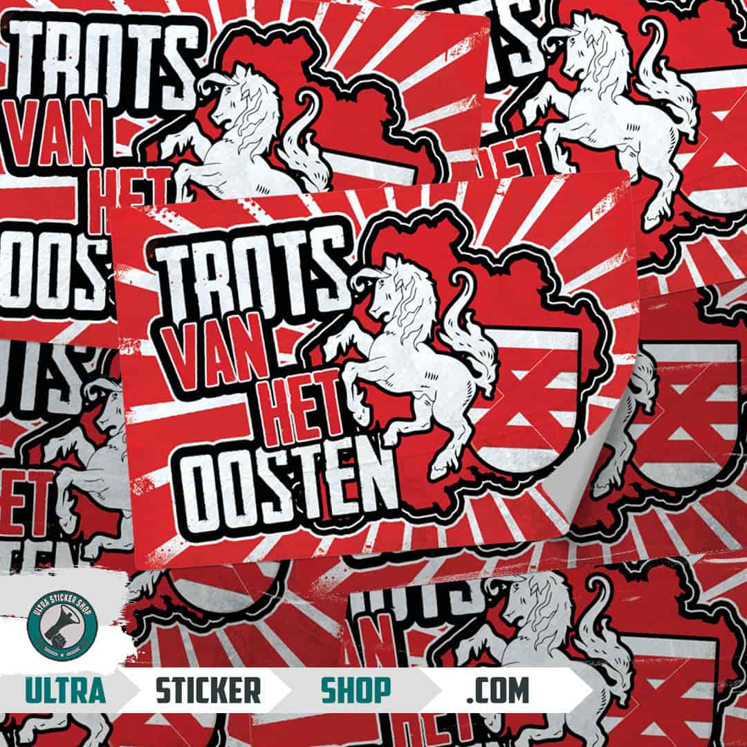 Trots van het Oosten Stickers