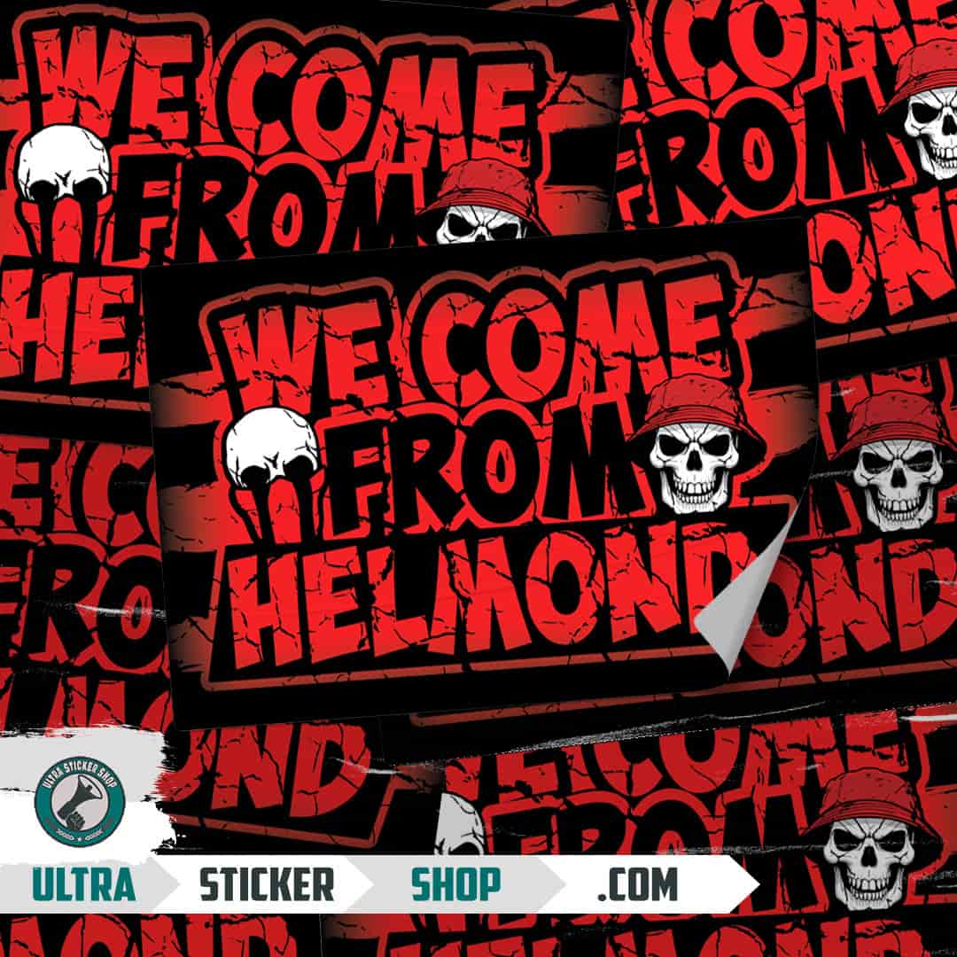 We come from Helmond Stickers