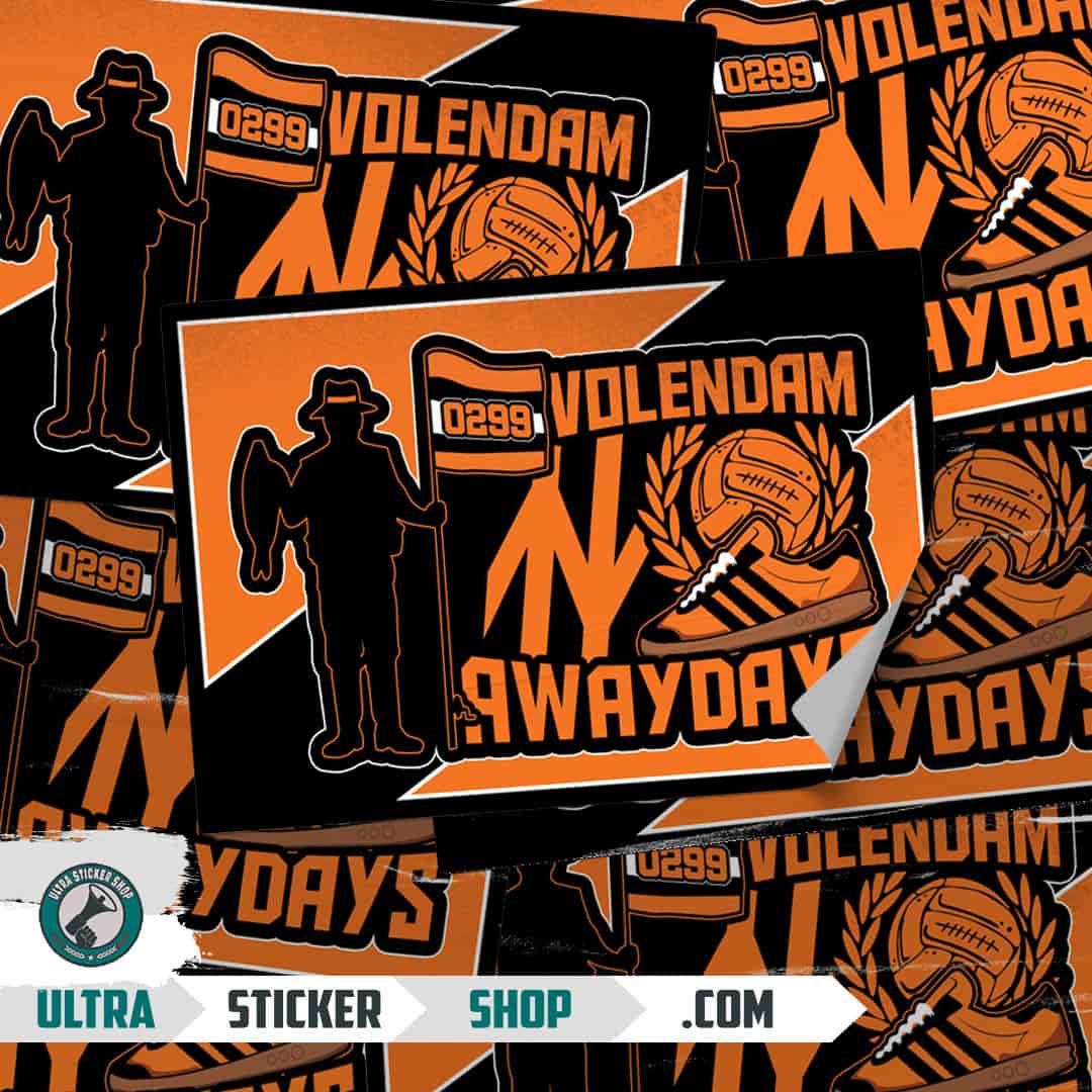 Volendam Awaydays Stickers