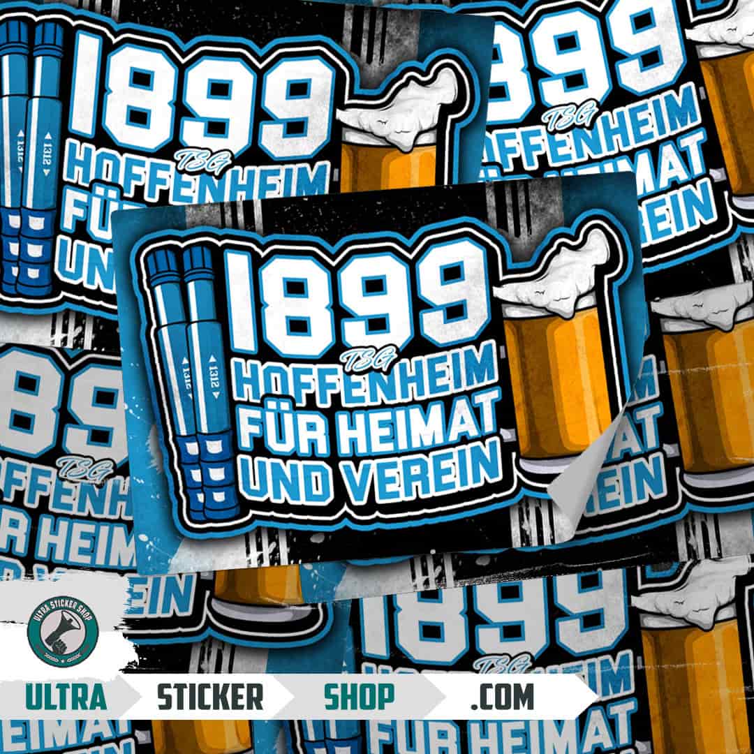 1899 TSG Hoffenheim für heimat und verein Stickers