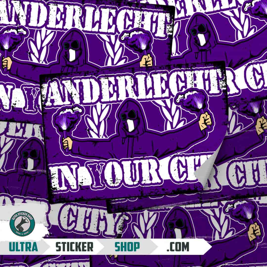 Anderlecht in your city Stickers