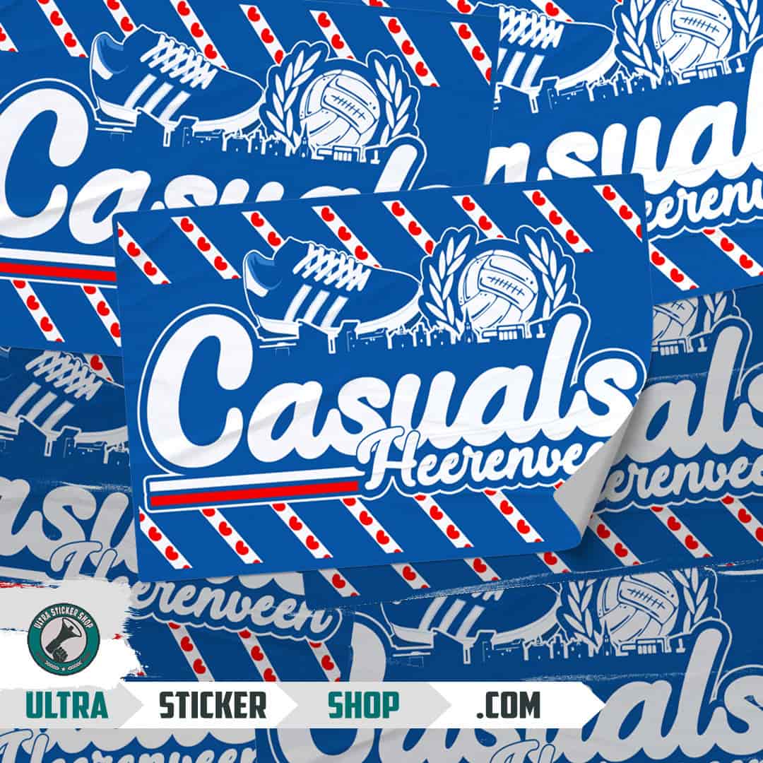 Casuals Heerenveen Stickers