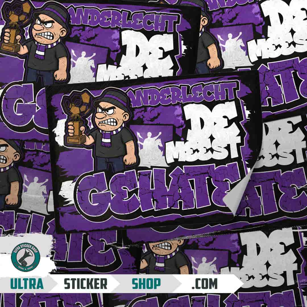 Anderlecht de meest gehate Stickers