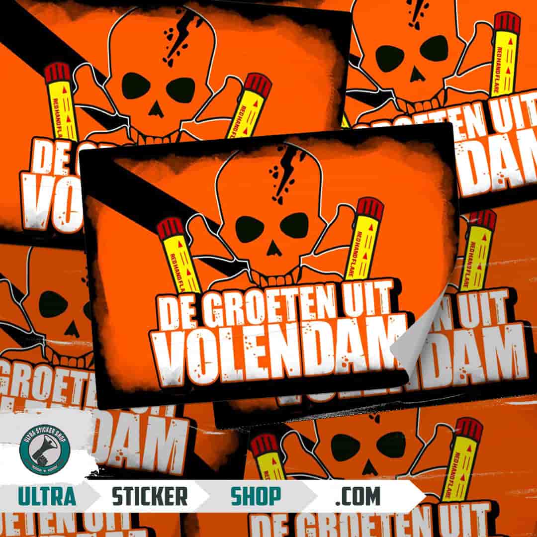 De groeten uit Volendam Stickers