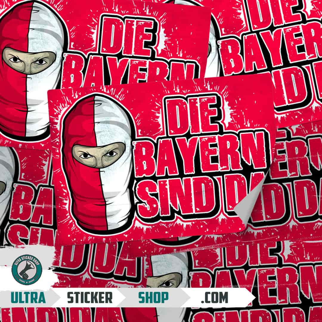 Die Bayern sind da Stickers