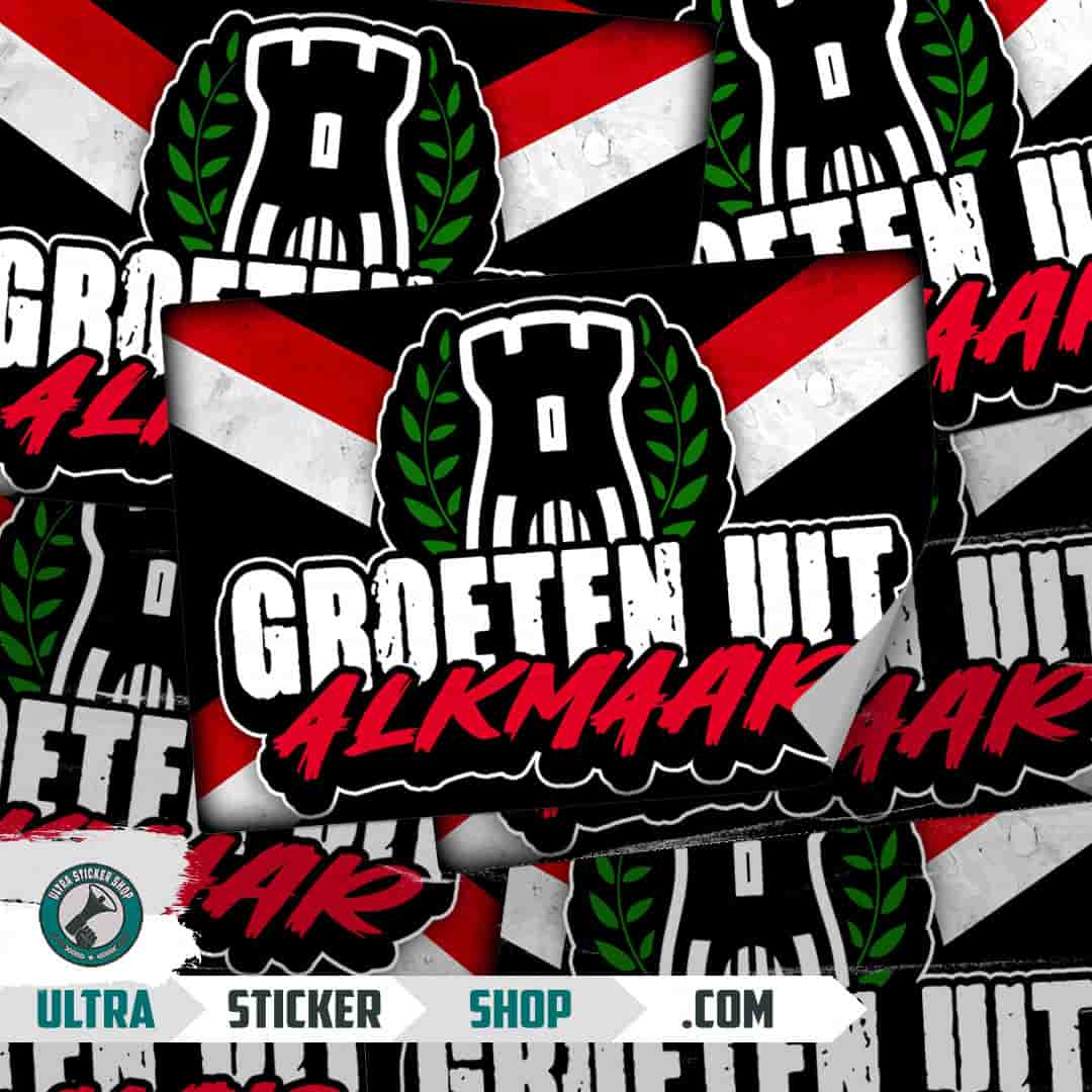 Groeten uit Alkmaar Stickers