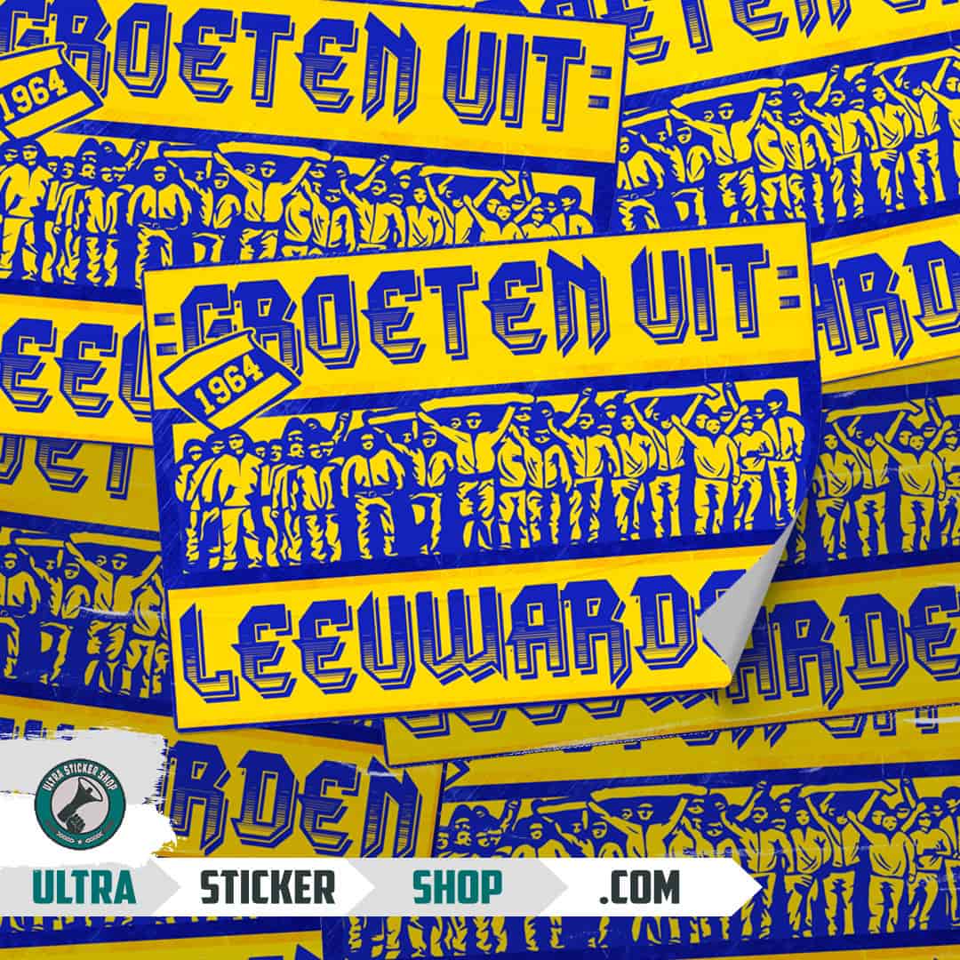Groeten uit Leeuwarden Stickers