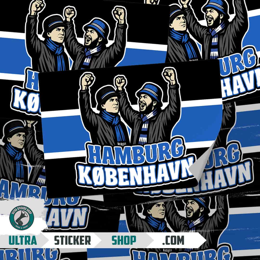 Hamburg X København Stickers