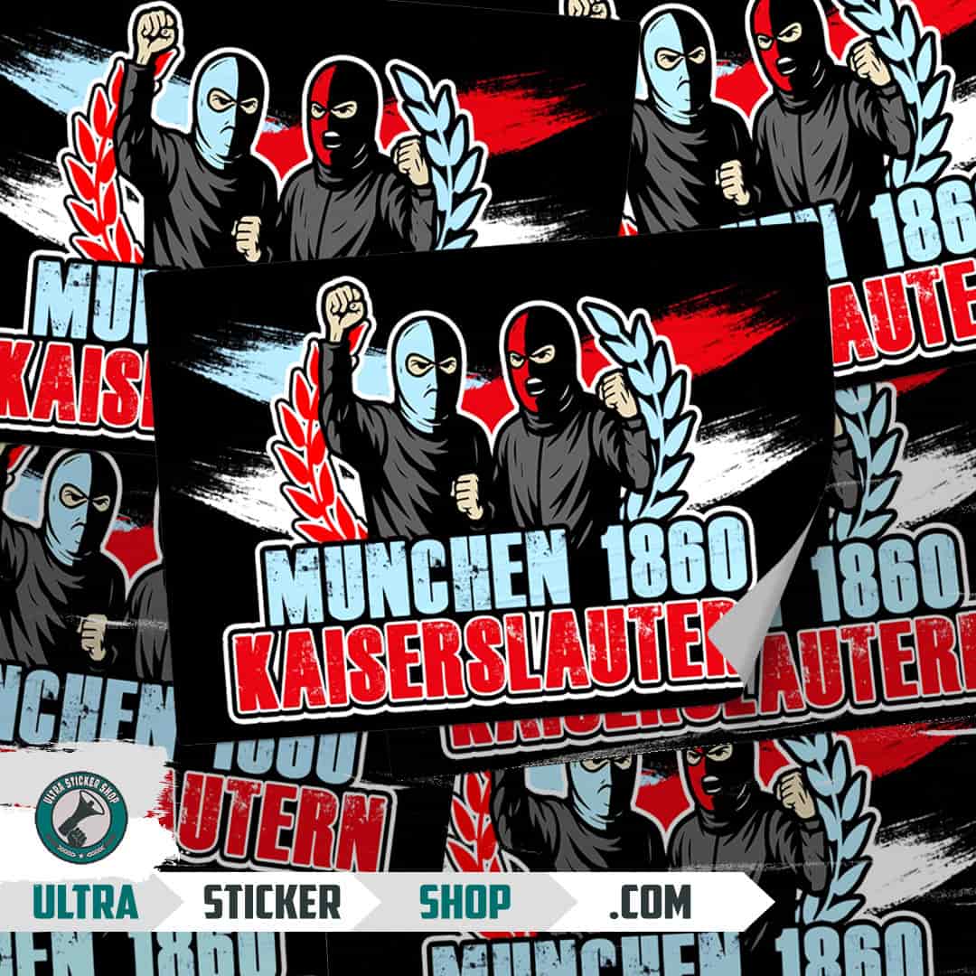 München 1860 X Kaiserslautern Stickers