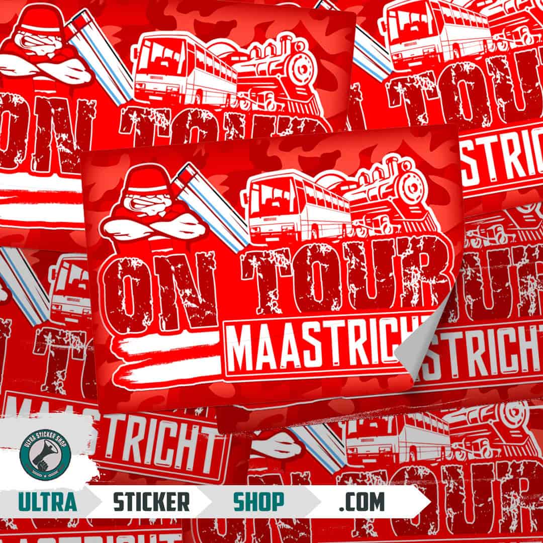 On tour Maastricht Stickers