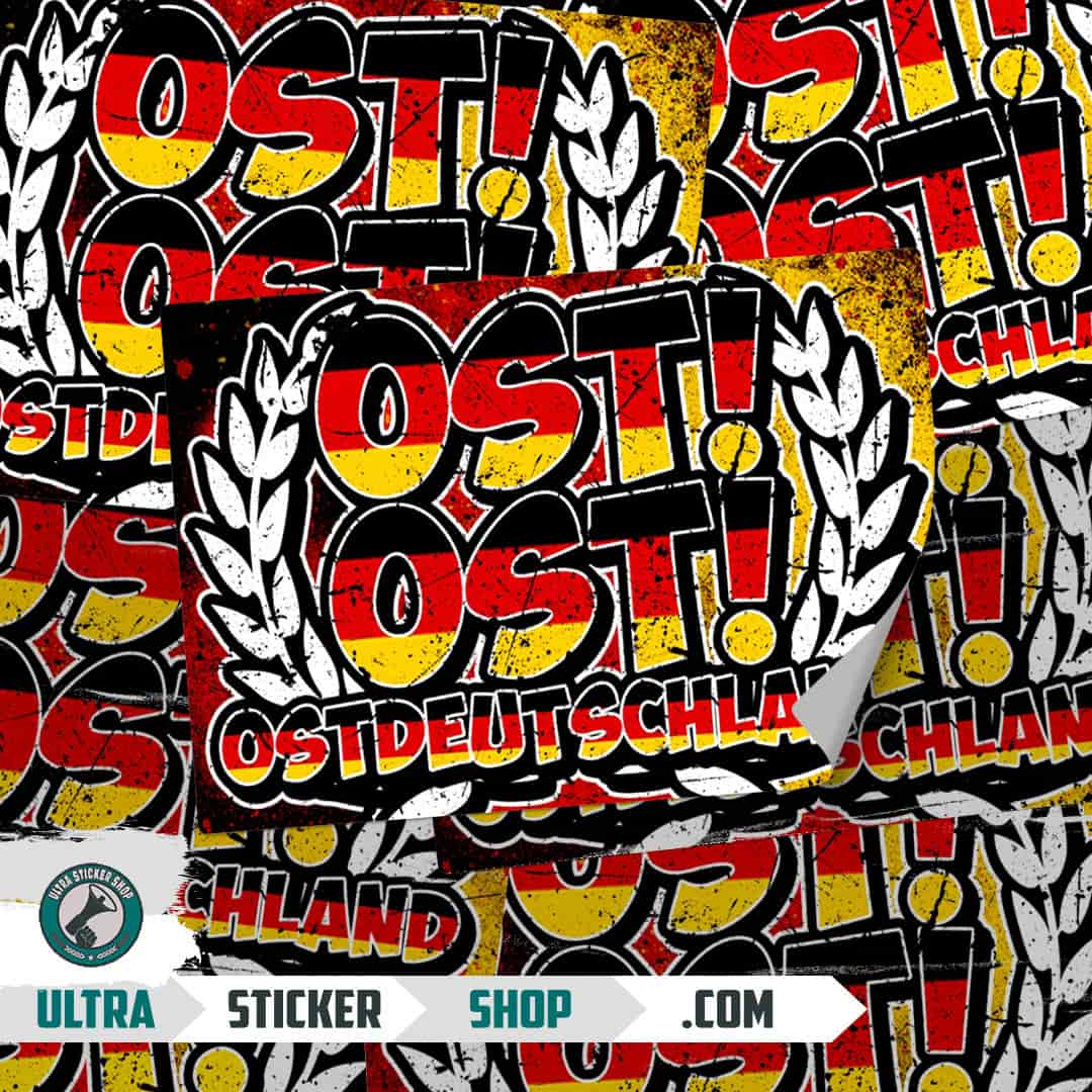 Ost! Ost! Ostdeutschland Stickers