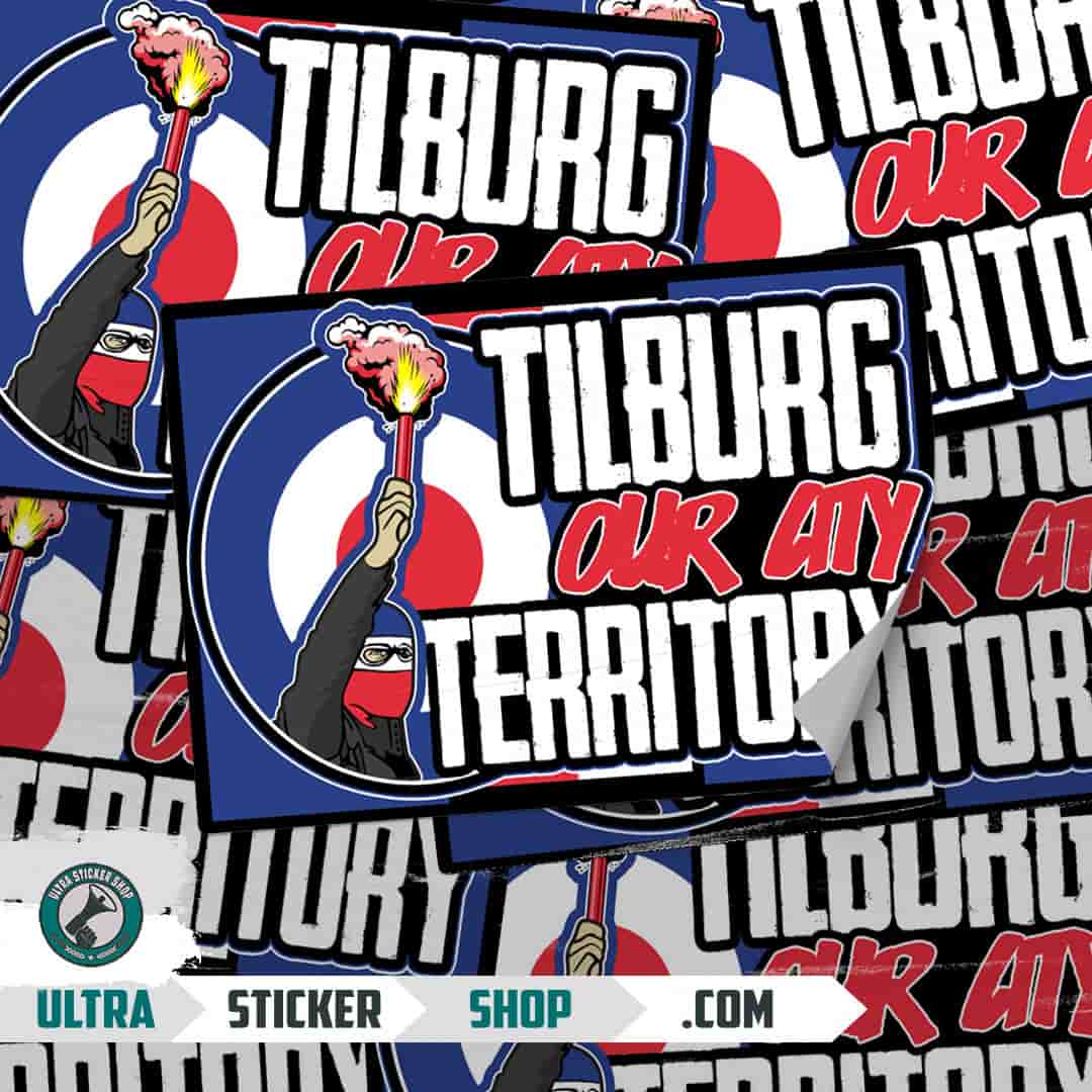 Tilburg our territory Stickers
