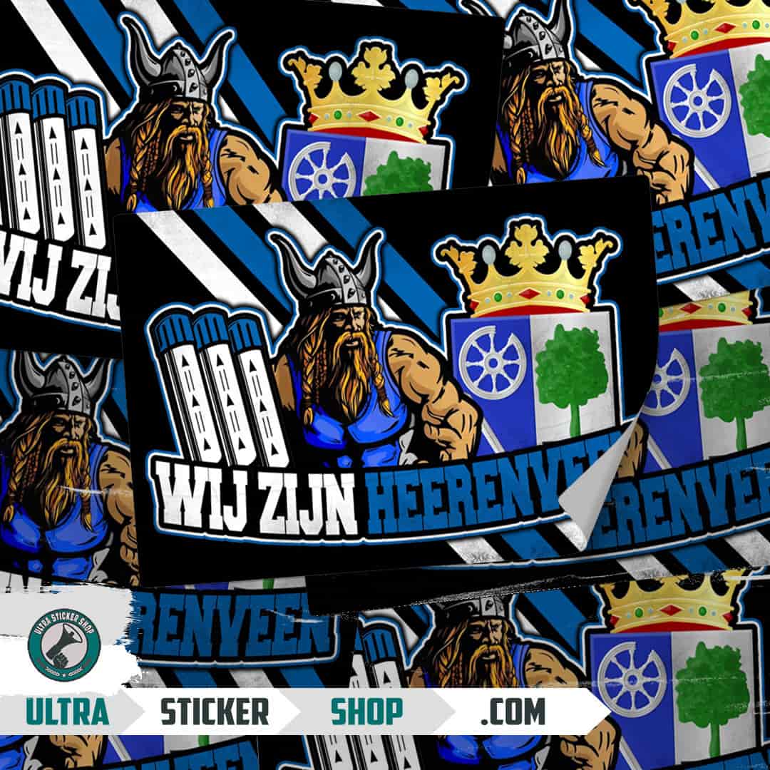 Wij zijn Heerenveen Stickers