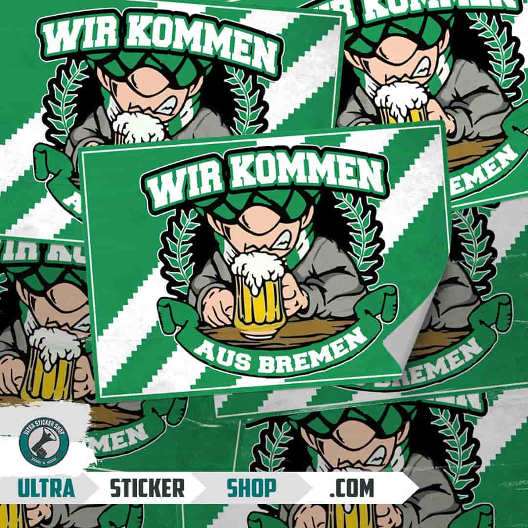 Wir kommen aus Bremen Stickers
