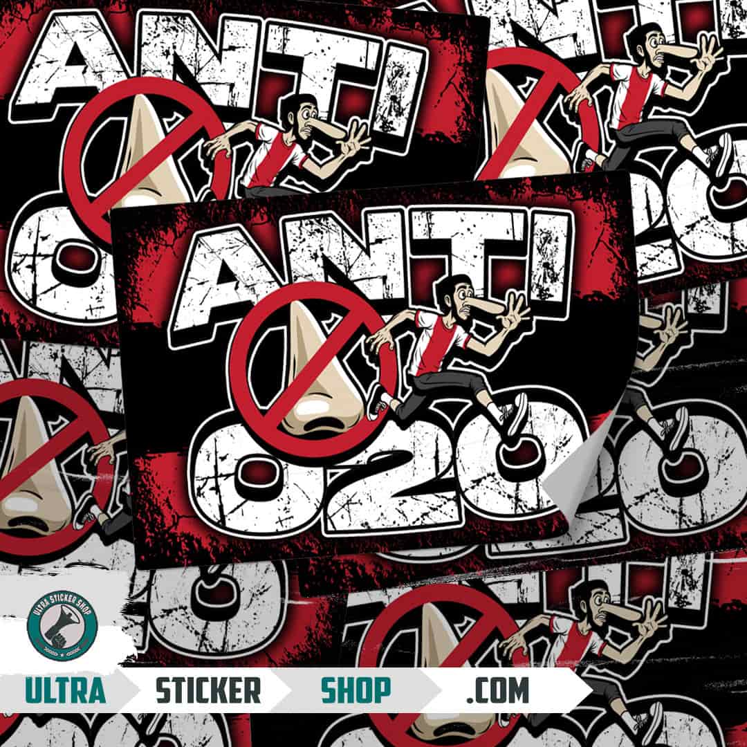 Anti 020 2.0 Stickers
