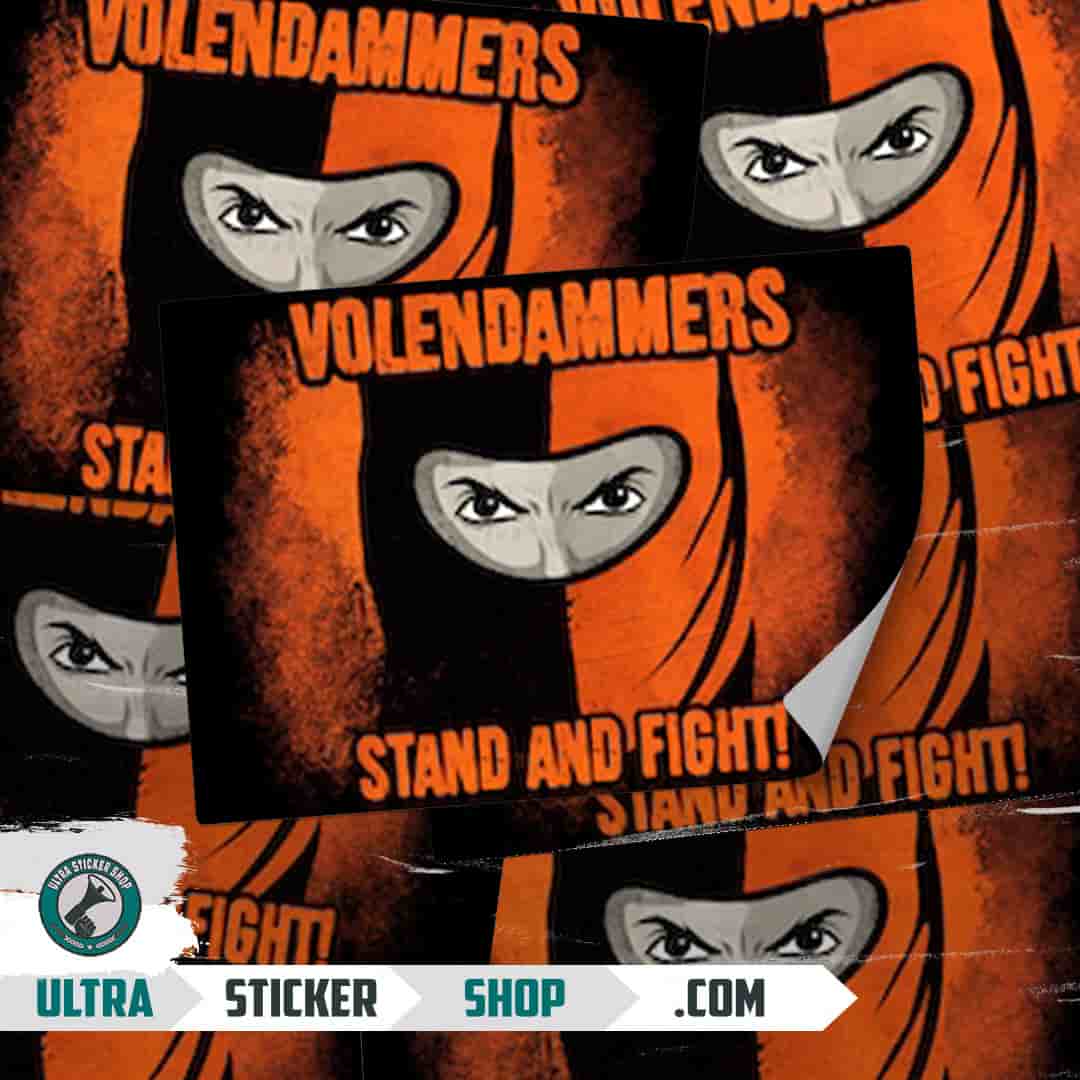 Volendammers stand and fight Stickers