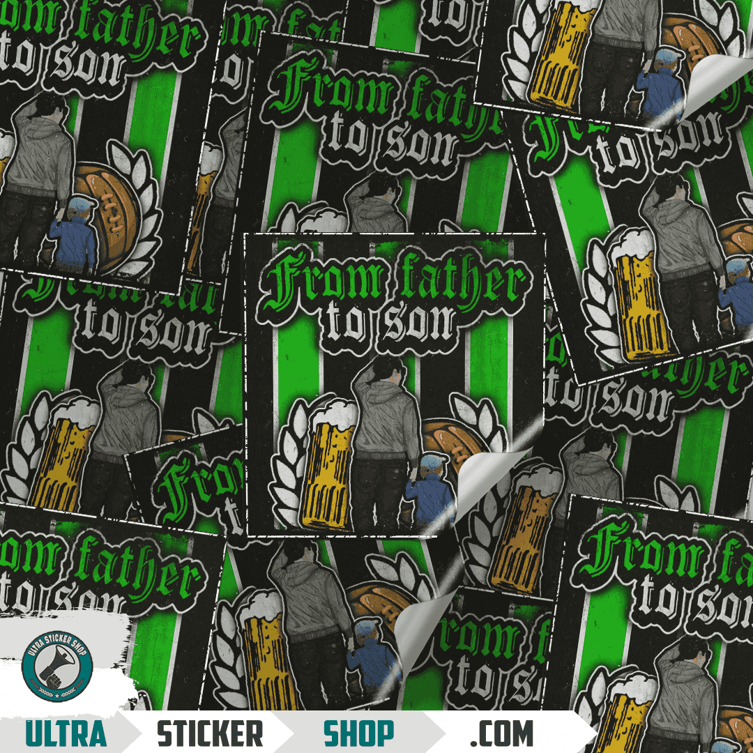 From father to son Stickers