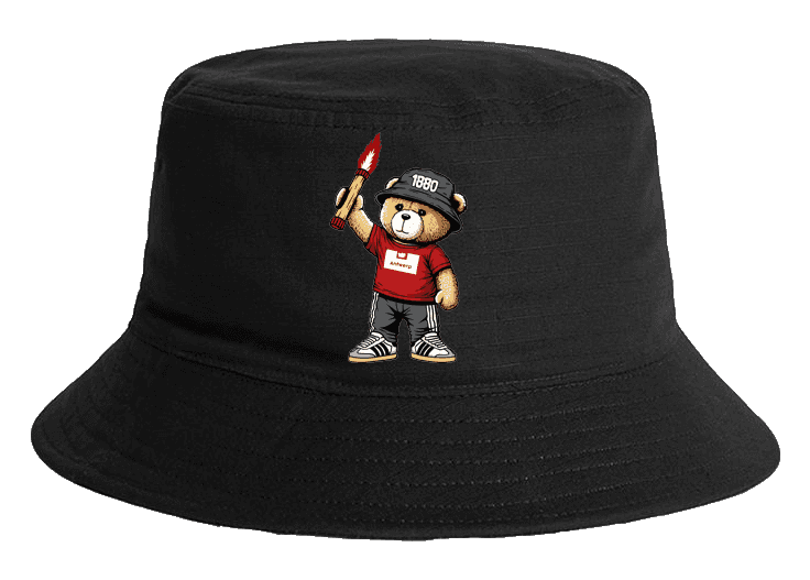 Antwerp 1880 bear Bucket Hat
