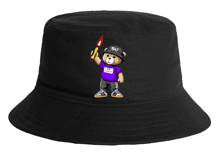 Augsburg 1847 bear Bucket Hat