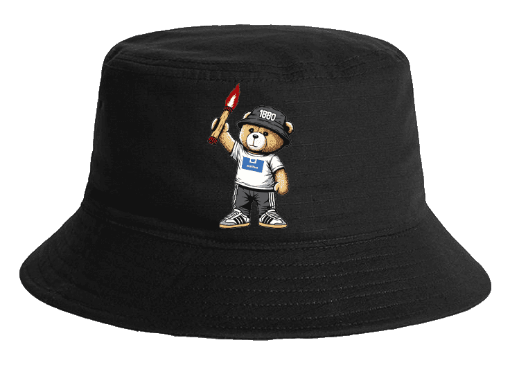 Aarhus 1880 bear Bucket Hat