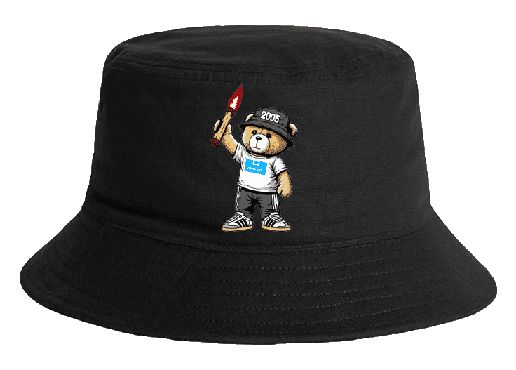 Helsingør 2005 bear Bucket Hat