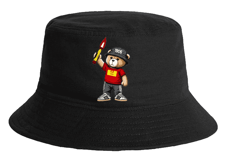 Lens 1906 bear Bucket Hat