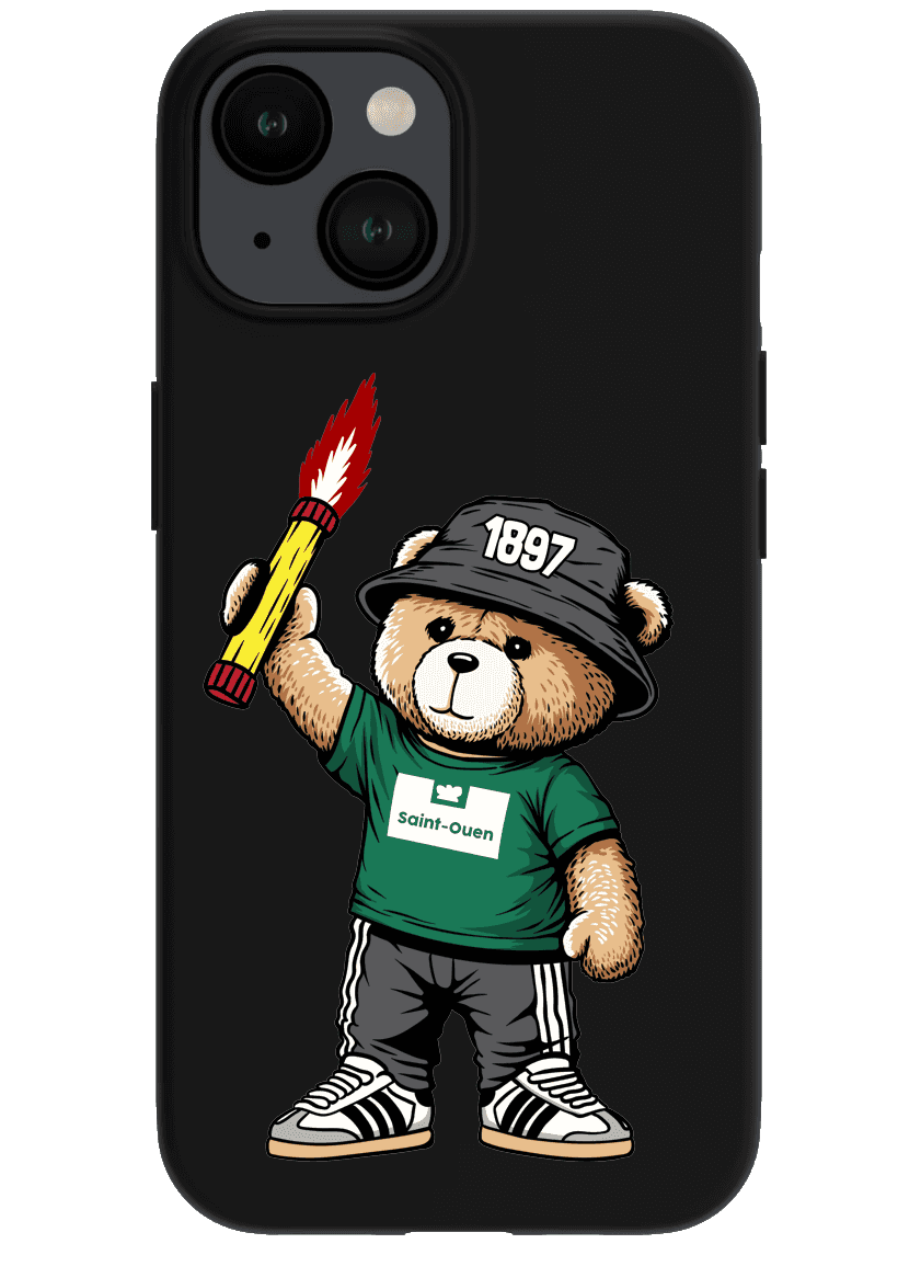 Saint-Ouen 1897 bear Iphone Case
