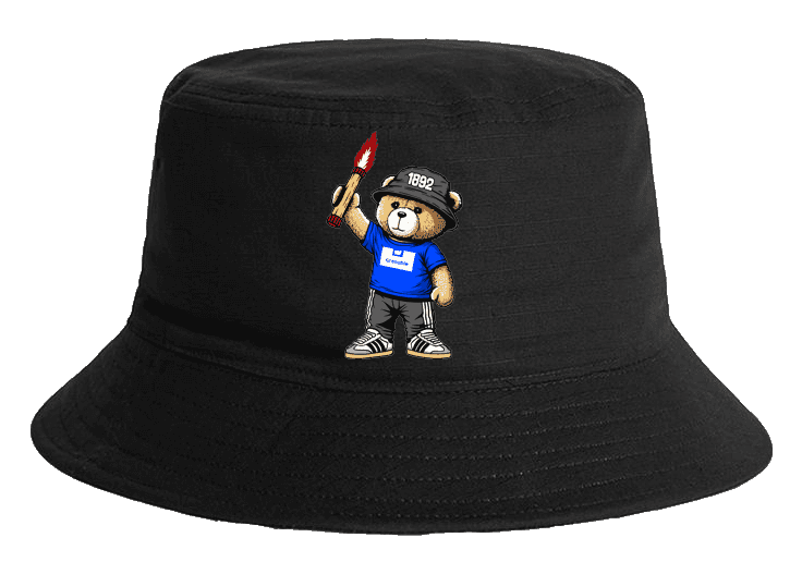 Grenoble 1892 bear Bucket Hat