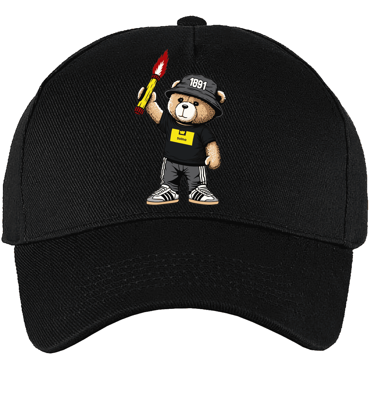 Solna 1891 bear Cap