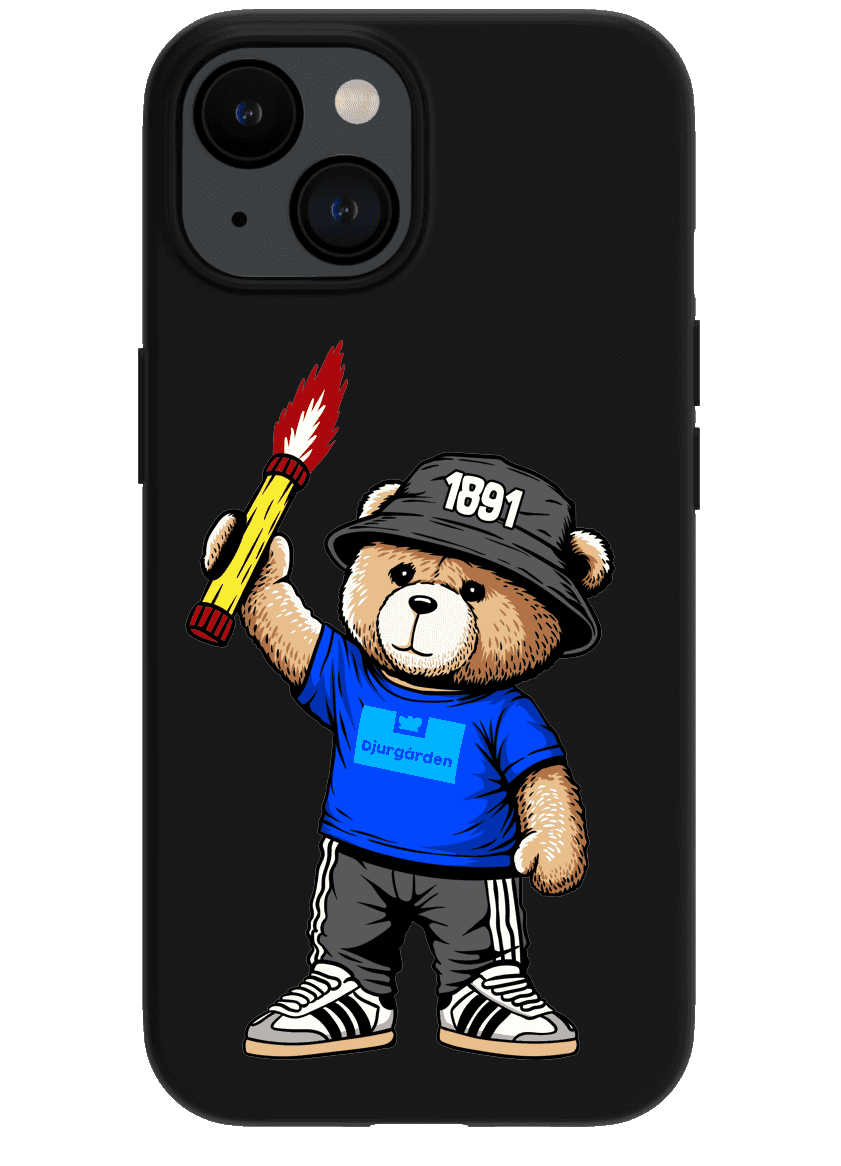 Djurgården 1891 bear Iphone Case