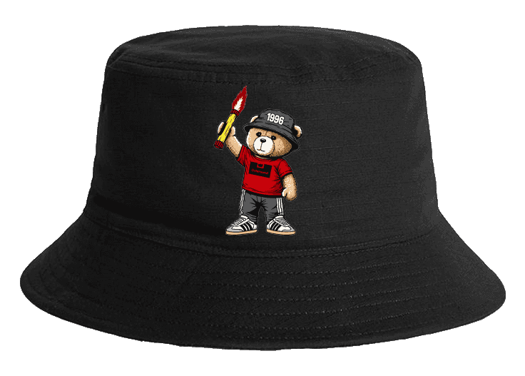 Östersund 1996 bear Bucket Hat