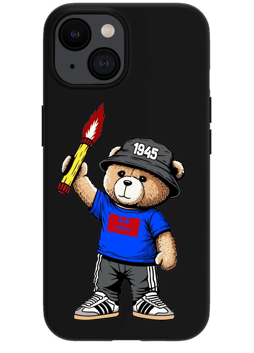 Gliwice 1945 bear Iphone Case