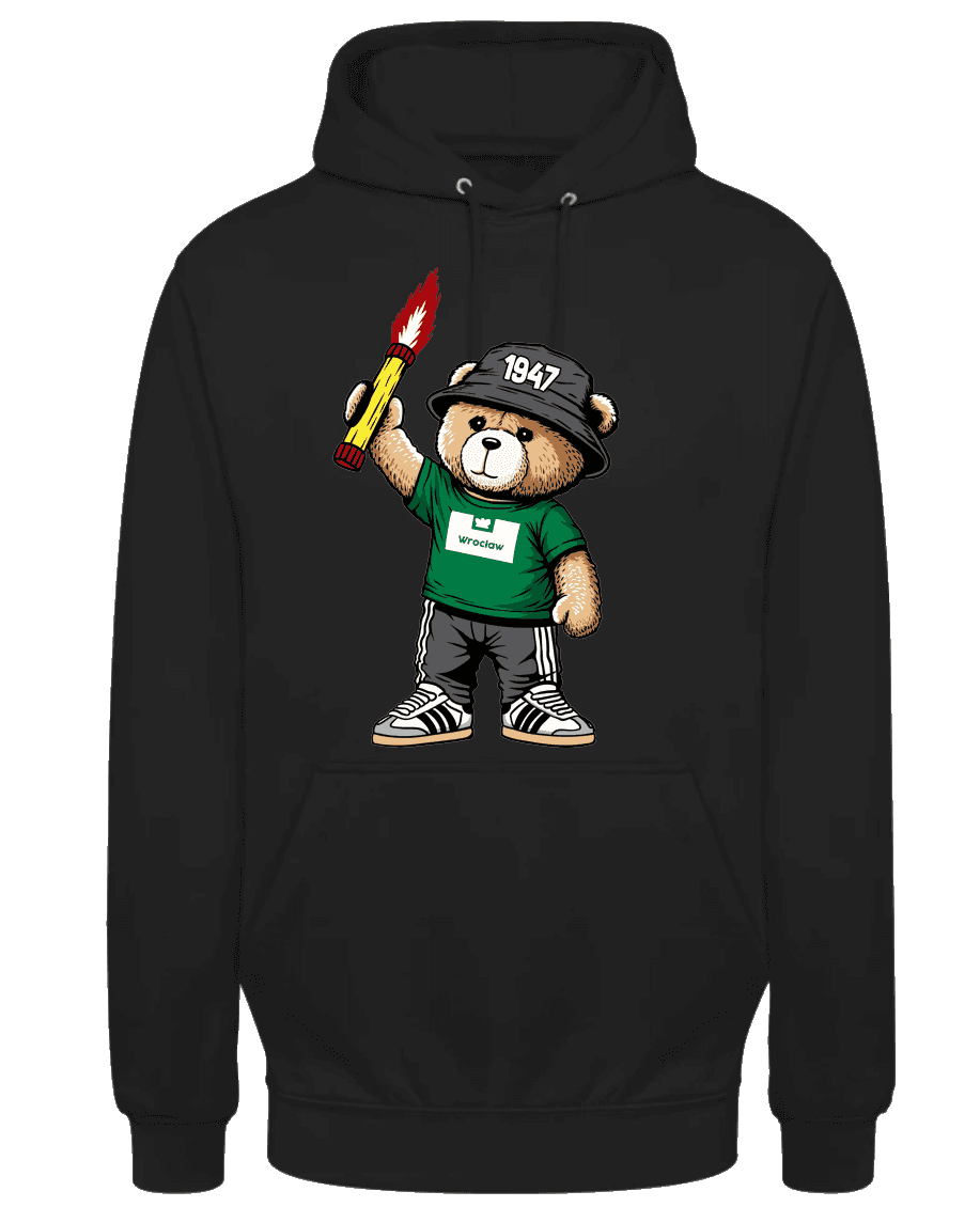 Wrocław 1947 bear Hoodie
