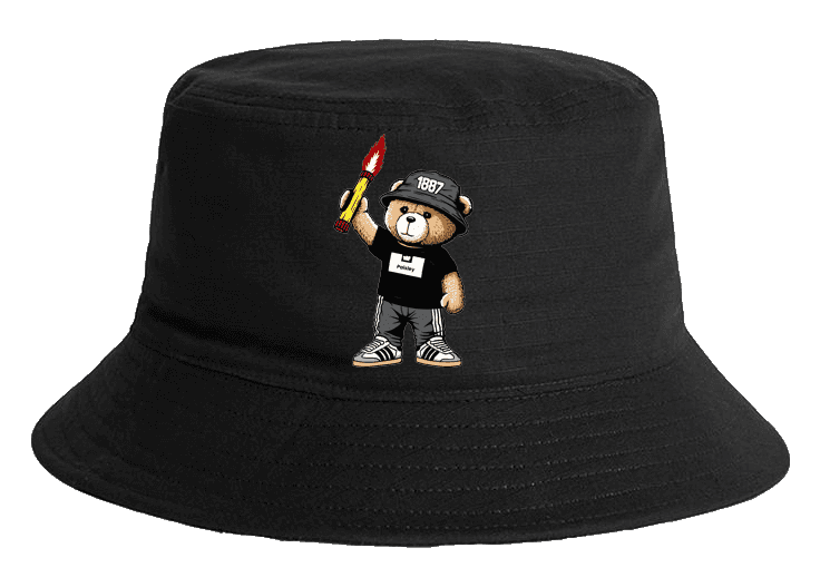 Paisley 1887 bear Bucket Hat