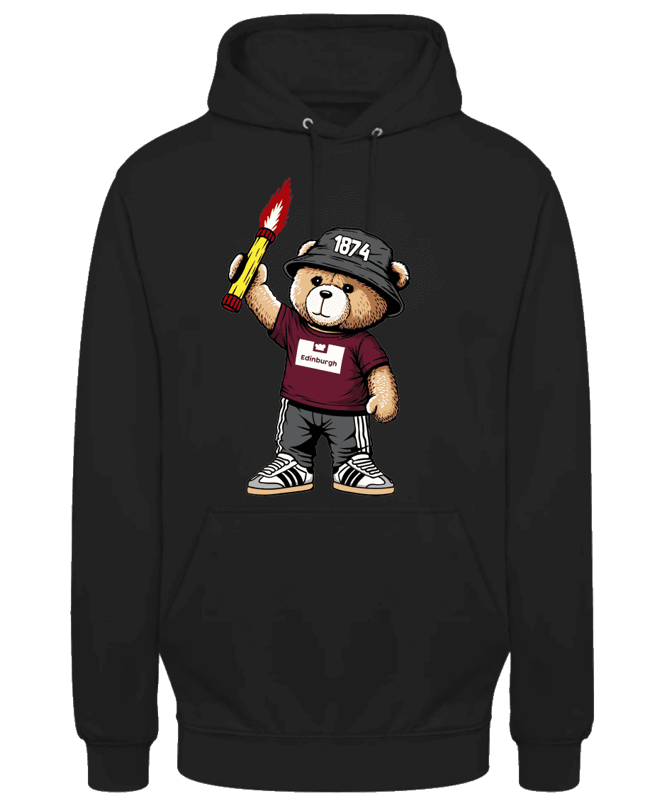 Edinburgh 1874 bear Hoodie