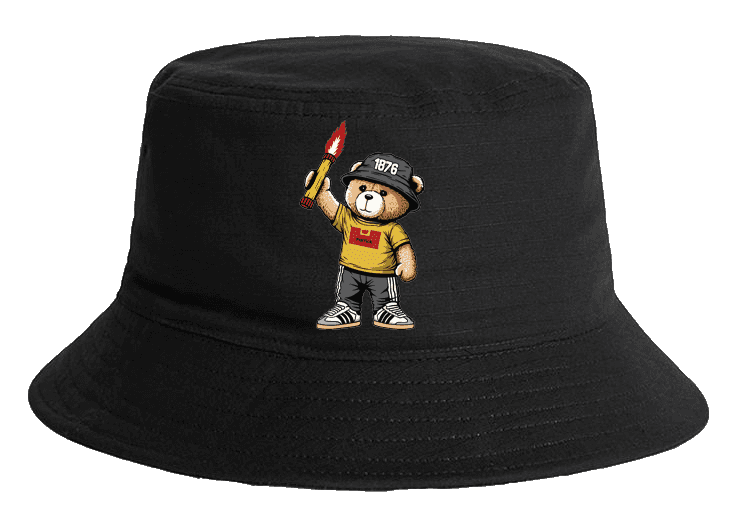Partick 1876 bear Bucket Hat
