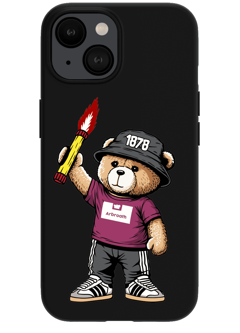 Arbroath 1878 bear Iphone Case