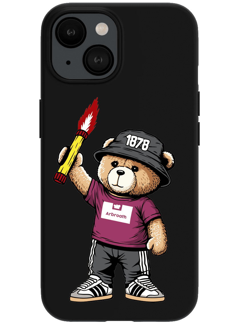 Arbroath 1878 bear Iphone Case