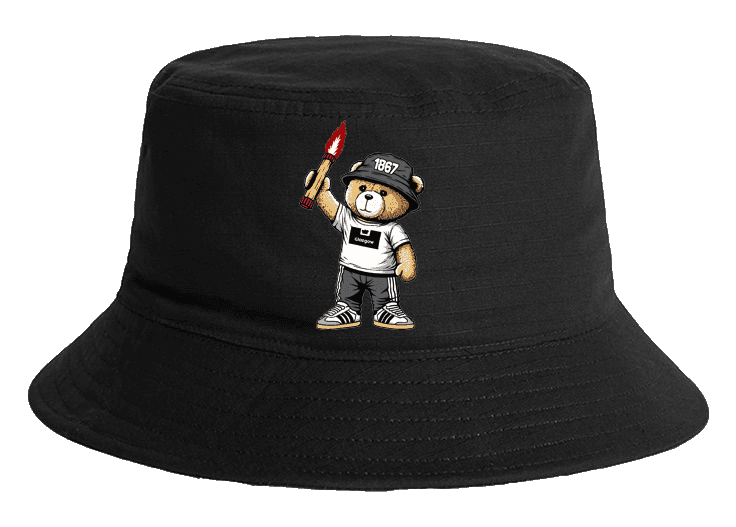 Glasgow 1867 bear Bucket Hat