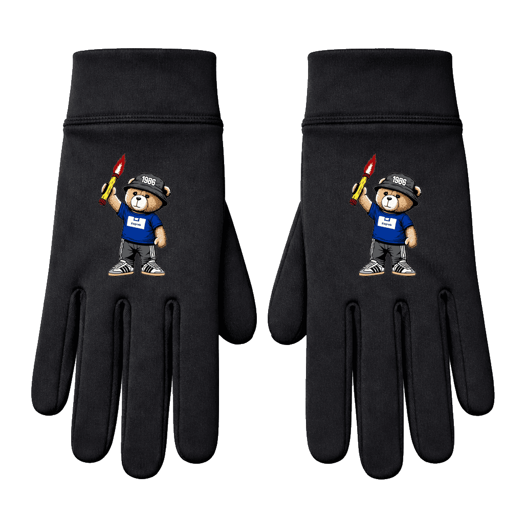 Zagreb 1986 bear Gloves