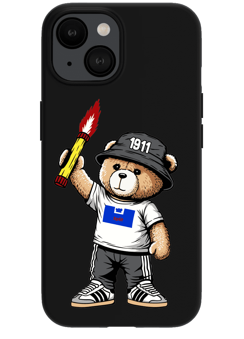 Split 1911 bear Iphone Case