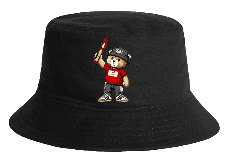 Hrvace 1997 bear Bucket Hat