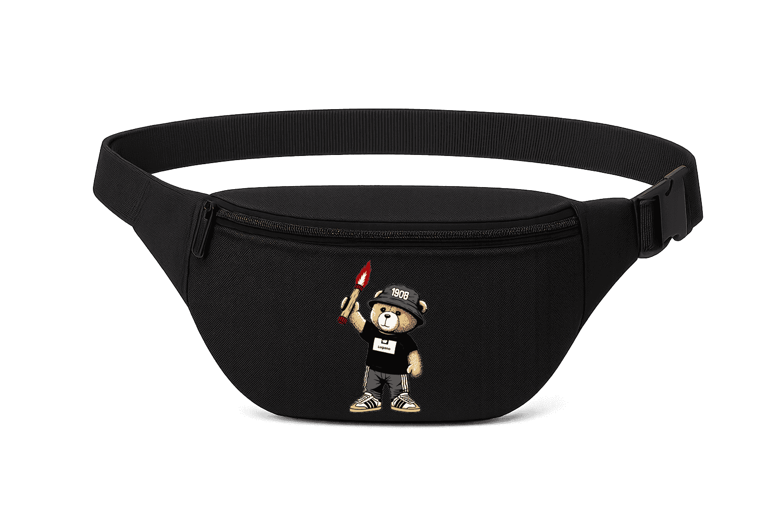 Lugano 1908 bear Fanny Pack