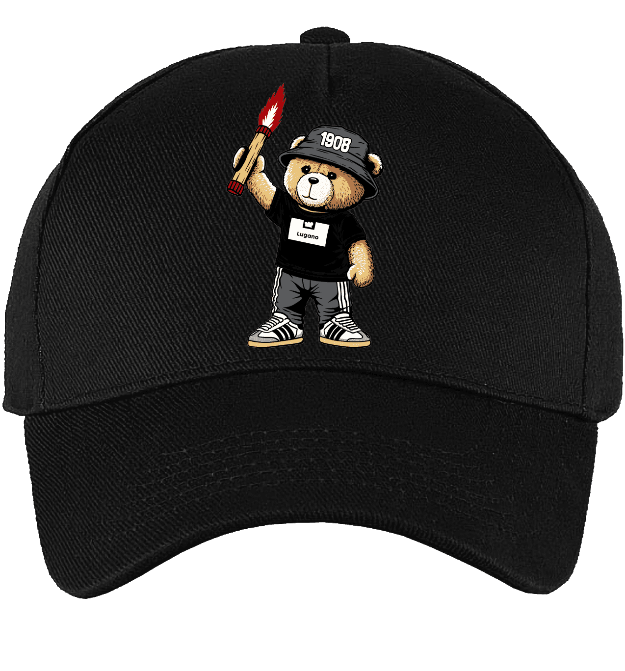 Lugano 1908 bear Cap
