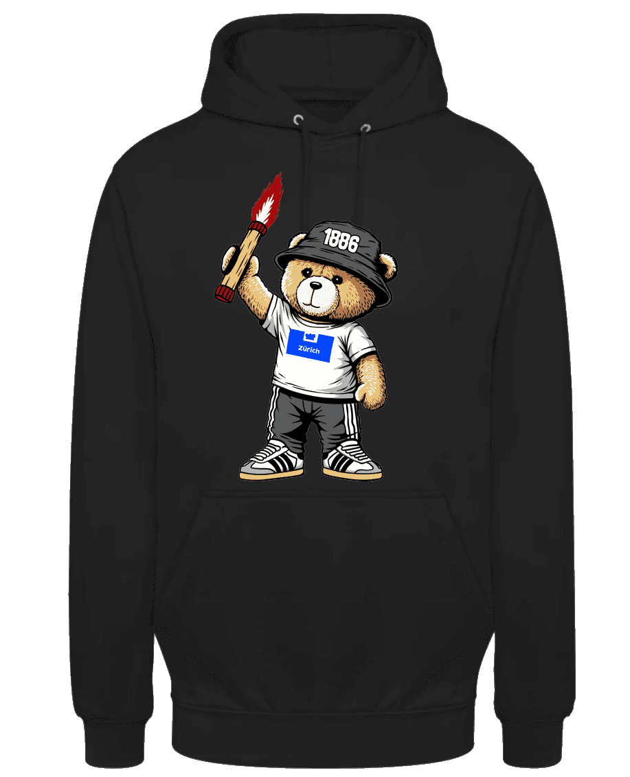Zürich 1886 bear Hoodie